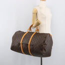LOUIS VUITTON Monogram Keepall 55 Boston Bag M41424 LV Auth 203190V-22