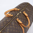 LOUIS VUITTON Monogram Keepall 55 Boston Bag M41424 LV Auth 203190V-6