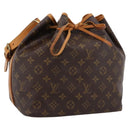LOUIS VUITTON Monogram Petit Noe Shoulder Bag M42226 LV Auth 203191V-1