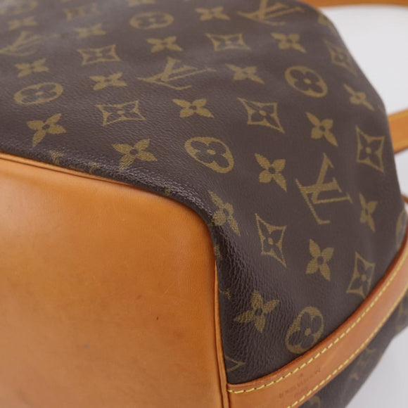 LOUIS VUITTON Monogram Petit Noe Shoulder Bag M42226 LV Auth 203191V
