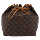 LOUIS VUITTON Monogram Petit Noe Shoulder Bag M42226 LV Auth 203191V-2