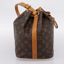 LOUIS VUITTON Monogram Petit Noe Shoulder Bag M42226 LV Auth 203191V-4