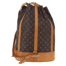 LOUIS VUITTON Monogram Randonnee PM Shoulder Bag M42243 LV Auth 203192A-4