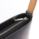 LOUIS VUITTON Monogram Mat Alston Shoulder Bag Gray M55122 LV Auth 203193V-16