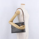 LOUIS VUITTON Monogram Mat Alston Shoulder Bag Gray M55122 LV Auth 203193V-24