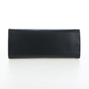 GUCCI Bamboo Sherry Line Hand Bag Leather 2way Black Gold 453764 Auth 203194V-12