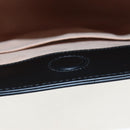 GUCCI Bamboo Sherry Line Hand Bag Leather 2way Black Gold 453764 Auth 203194V-23