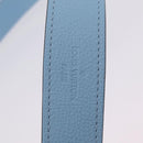 LOUIS VUITTON Monogram Mahina Babylone PM Bag Ice blue M50907 LV Auth 203195V-20