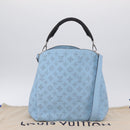 LOUIS VUITTON Monogram Mahina Babylone PM Bag Ice blue M50907 LV Auth 203195V-12