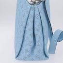 LOUIS VUITTON Monogram Mahina Babylone PM Bag Ice blue M50907 LV Auth 203195V-5