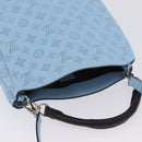 LOUIS VUITTON Monogram Mahina Babylone PM Bag Ice blue M50907 LV Auth 203195V-7