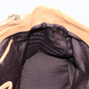 CELINE Shoulder Bag Leather Beige Gold Auth 203198A-18