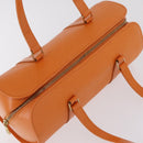 LOUIS VUITTON Epi Soufflot Hand Bag Orange Mandarin M5222H LV Auth 203201V-6