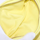 BOTTEGA VENETA INTRECCIATO Shoulder Bag Leather Yellow Gold Auth 203203V-23