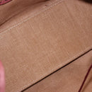 FENDI Celeria Tote Bag Leather Pink Gold Auth 203204-11