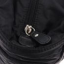 CHANEL Paris New York Line Matelasse Tote Bag Nylon Black Silver CC Auth 203206A-17