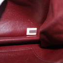CHANEL Matelasse Shoulder Bag Lamb Skin Black Gold CC Auth 203208-29