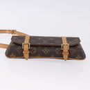 LOUIS VUITTON Monogram Pochette marrell Waist bag M51159 LV Auth 203214V-5