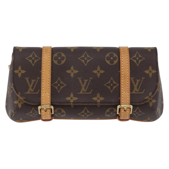 LOUIS VUITTON Monogram Pochette marrell Waist bag M51159 LV Auth 203214V