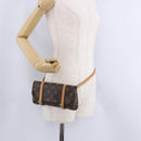 LOUIS VUITTON Monogram Pochette marrell Waist bag M51159 LV Auth 203214V-26