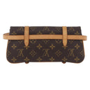 LOUIS VUITTON Monogram Pochette marrell Waist bag M51159 LV Auth 203214V-2