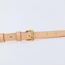 LOUIS VUITTON Monogram Mini Lin Saumur BB Bag White M12327 LV Auth 203218V-18