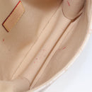 LOUIS VUITTON Monogram Mini Lin Saumur BB Bag White M12327 LV Auth 203218V-10