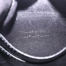 Christian Dior Chain Shoulder Bag Nylon Black Silver Auth 203219-12