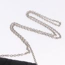 Christian Dior Chain Shoulder Bag Nylon Black Silver Auth 203219-8