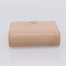 GUCCI Bifold Wallet Leather Pink Gold 598587 Auth 203221-5