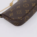 LOUIS VUITTON Monogram Ski Bear Mini Pochette Accessoires M67769 LV Auth 203222M-17