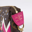 LOUIS VUITTON Monogram Ski Bear Mini Pochette Accessoires M67769 LV Auth 203222M-18