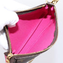 LOUIS VUITTON Monogram Ski Bear Mini Pochette Accessoires M67769 LV Auth 203222M-10