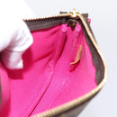 LOUIS VUITTON Monogram Ski Bear Mini Pochette Accessoires M67769 LV Auth 203222M-22