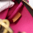 LOUIS VUITTON Monogram Ski Bear Mini Pochette Accessoires M67769 LV Auth 203222M-11