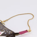 LOUIS VUITTON Monogram Ski Bear Mini Pochette Accessoires M67769 LV Auth 203222M-8