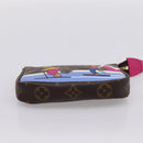 LOUIS VUITTON Monogram Ski Bear Mini Pochette Accessoires M67769 LV Auth 203222M-5