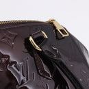 LOUIS VUITTON Vernis Sherwood PM Shoulder Bag Amarante M91493 LV Auth 203224V-17