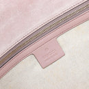 GUCCI Soho Clutch Bag Patent Leather Beige Gold 336753 Auth 203226-16