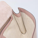GUCCI Soho Clutch Bag Patent Leather Beige Gold 336753 Auth 203226-18
