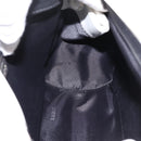 LOEWE Hand Bag Leather White Silver Auth 203231A-18