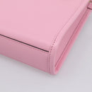 GUCCI Bananya Tote Bag Leather 2way Pink Gold 671623 Auth 203236M-14