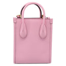 GUCCI Bananya Tote Bag Leather 2way Pink Gold 671623 Auth 203236M-3