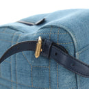 GUCCI GG Marmont Backpack Denim Blue Gold 476671 Auth 203241M-9