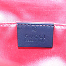 GUCCI GG Marmont Backpack Denim Blue Gold 476671 Auth 203241M-25
