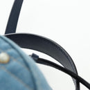 GUCCI GG Marmont Backpack Denim Blue Gold 476671 Auth 203241M-14