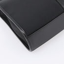 GUCCI Jackie Hand Bag Canvas Black Silver 002 1065 Auth 203243A-13