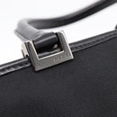 GUCCI Jackie Hand Bag Canvas Black Silver 002 1065 Auth 203243A-14