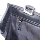 GUCCI Jackie Hand Bag Canvas Black Silver 002 1065 Auth 203243A-20