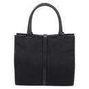 GUCCI Jackie Hand Bag Canvas Black Silver 002 1065 Auth 203243A-3